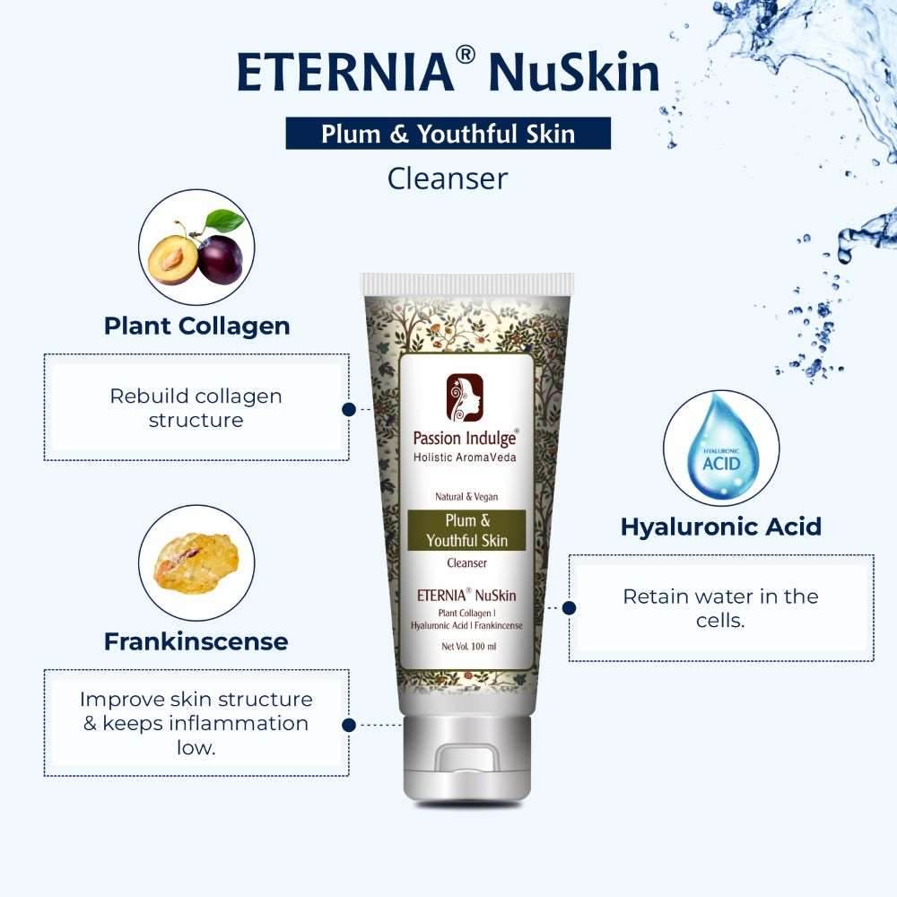 Eternia Nuskin Cleanser, Toner & Moisturizer for Anti-Aging & Hydrating skin- CTM Skincare Routine - passionindulge