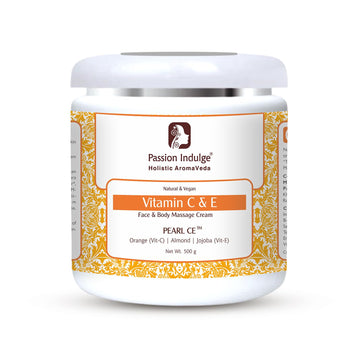 Professional PEARL CE Pro Face & Body Massage Cream -500 gm | Massage cream for Face glow Suitable for All Type Skin