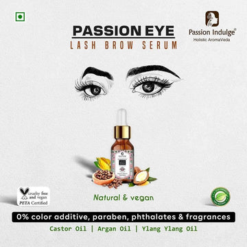 Eye serum for Growth of Eye Lashes and Eye Brow | Eyelash Oil | Eye Brow Oil | Eye Brow Enhancer | Castor Oil for Eye Brow & Eyelashes | 100% Natural Eye Lash & Eye Brow Oil | Natural & Vegan 10ML