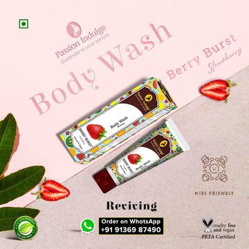 Berry Burst Body Wash | Reviving | Glowing & Nourishes the skin | Natural & Vegan 200ml | Buy 1 Get 1 Free