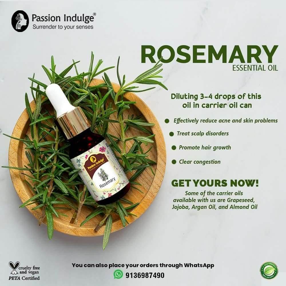 Hair Fall Control Combo Kit- With Rosemary Essential oil Activator 10ml & Neuropassit NTstress Hair fall control & Cooling oil 100ml - passionindulge