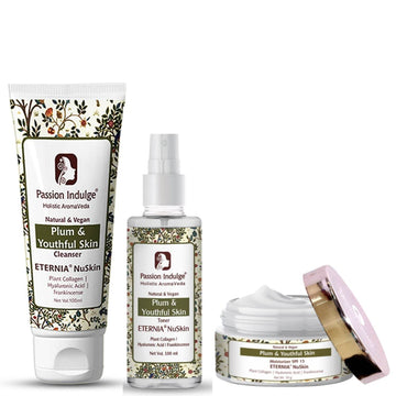 Eternia Nuskin Cleanser, Toner & Moisturizer for Anti-Aging & Hydrating skin- CTM Skincare Routine - passionindulge