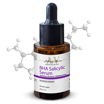 ACTIHERBZ vitamins BHA Salicylic Serum For Oil Control - 30ml | Face Serum for Oily skin, Spot Marks and Deep Hydration | For All Type Skin