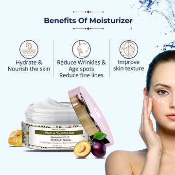 ADVANCE ANTI-AGING COMBO - Passion Indulge Eternia NuSkin Moisturizer 50g & ACTIHERBZ vitamins DUAL Hyaluronic Acid Face Serum 30ml