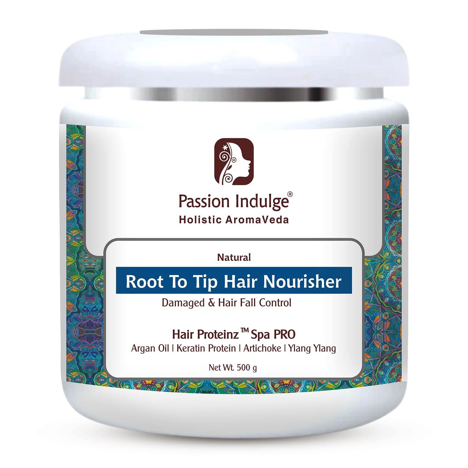 Professional Protein Hair Spa HAIR PROTEINZ PRO - 500 gm | Inbuilt protein for Damaged Hair & Hair fall control - passionindulge