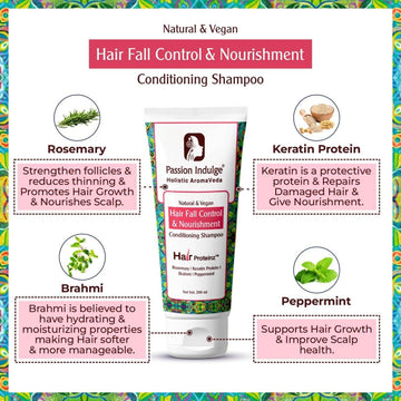 Intensive Hair Growth Therapy- Rosemary anti-hair fall conditioning shampoo | Suitable for all Hair Types.
