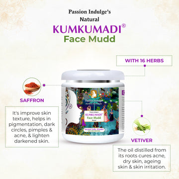 Professional Kumkumadi  Pro Face mudd for Salon - 500 gm | Face mask for Glowing skin Suitable for all skin type