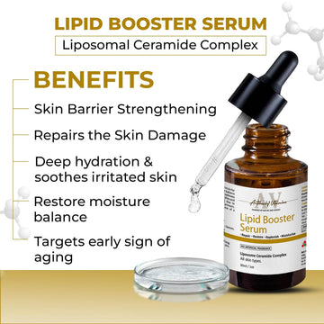 ADVANCE SKIN BARRIER COMBO - Passion Indulge Papain D10 Natural Hydra Gel Moisturizer-50gm  & ACTIHERBZ vitamins Lipid Booster Face Serum- 30ml