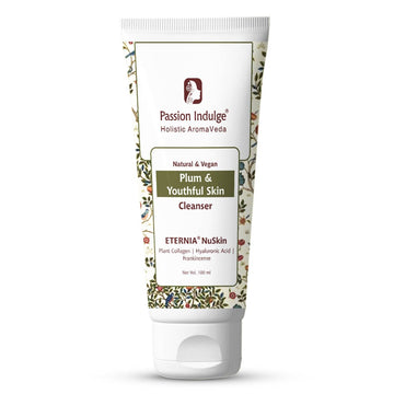 Eternia NuSkin Cleanser 100ml For Youthful Skin, Anti-Aging | Anti-Wrinkle | Reduces Fine Lines & Wrinkles | Skin Hydration & Nourishes | Healthy Skin With Plant Collagen, Hyaluronic Acid & Frankincense | Natural - passionindulge