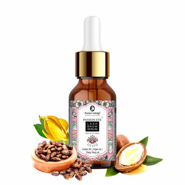 Eye serum for Growth of Eye Lashes and Eye Brow | Eyelash Oil | Eye Brow Oil | Eye Brow Enhancer | Castor Oil for Eye Brow & Eyelashes | 100% Natural Eye Lash & Eye Brow Oil | Natural & Vegan 10ML - passionindulge