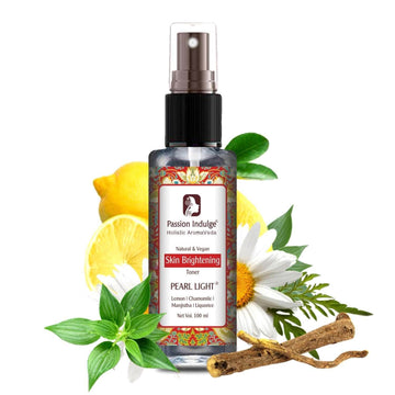 Pearl Light Toner 100ml | Skin Lightening | Skin Brightening | Spot Reduction | Ayurvedic | Natural & Vegan - passionindulge