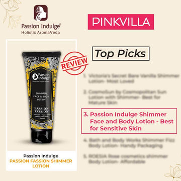 Passion Fassion Gold and Silver Shimmer Bling Lotion-100 ml