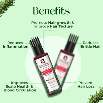 Hair Proteinz Rosemary Hair Growth Oil & Hair Growth Serum - Rosemary Hair Growth Booster Combo