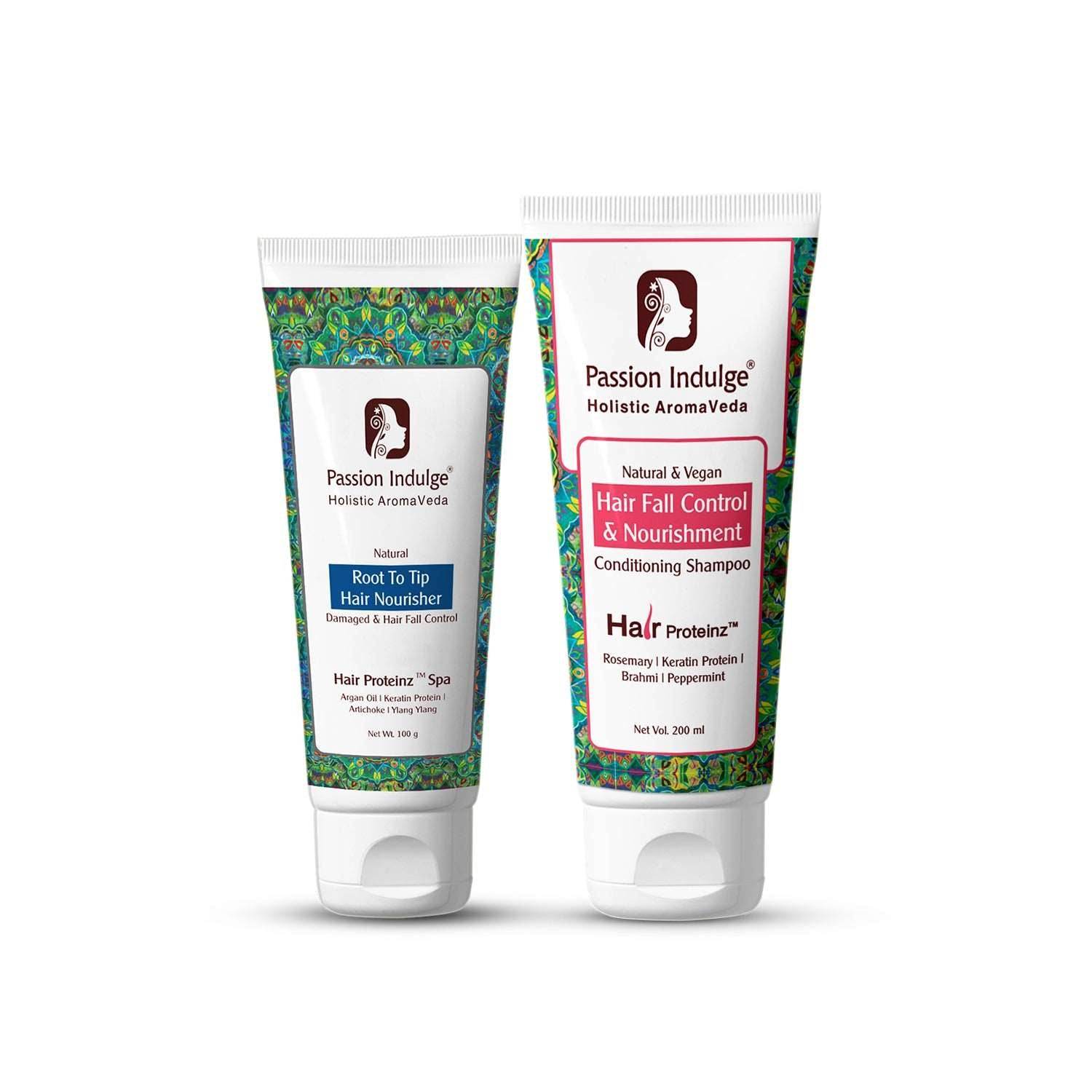 Anti Hair Fall Spa Kit - Hair Proteinz Hair Spa Inbuilt Protein Booster & Rosemary anti-hair fall conditioning shampoo | Suitable for all Hair Types - passionindulge