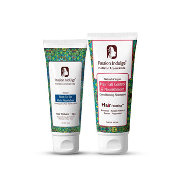 Anti Hair Fall Spa Kit - Hair Proteinz Hair Spa Inbuilt Protein Booster & Rosemary anti-hair fall conditioning shampoo | Suitable for all Hair Types