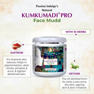 Professional Face Mudd KUMKUMADI PRO - 500 gm | Face mask for Glowing skin