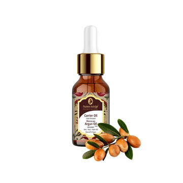 Moroccan Argan Carrier Oil 10ml for Reduce Stretch Marks | Anti Aging | Protect Sun Damage | Hair Growth | Dandruff and Scalp Disorders | Cold Pressed | Natural & Vegan