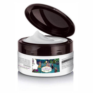 Kumkumadi Face Mudd Pack For Glowing & Shine Skin | Brightening | Anti-Aging | Face Pack with Saffron, Vetiver & 16 Herbs | Natural & Ayurvedic | All Skin Type 250gm - passionindulge