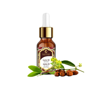 Jojoba Carrier Oil 10ml for Hair Growth | Reduces Hair Loss | Dandruff and Scalp Disorders | Help Prevent Hair Thinning | Natural & Vegan - passionindulge