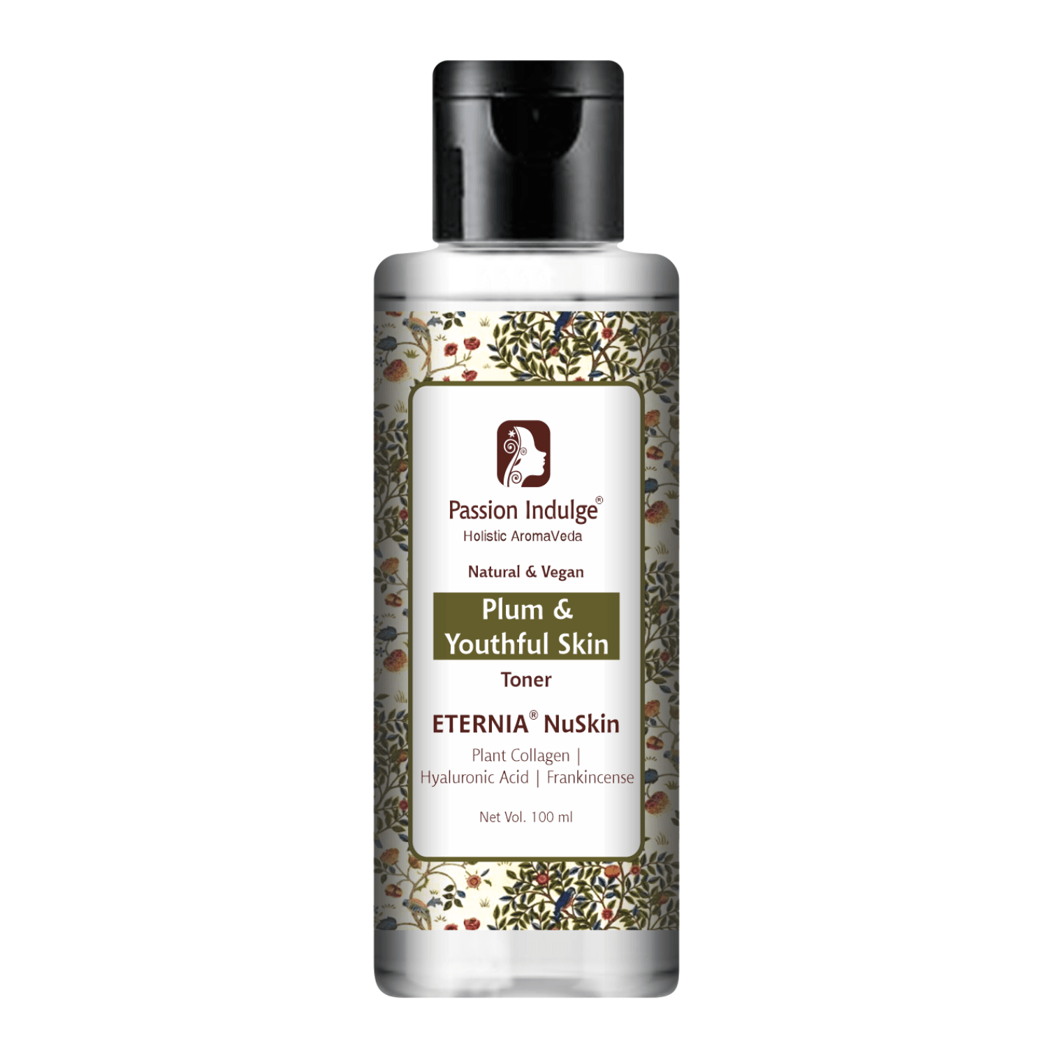 Eternia NuSkin Face Toner 100ml For Youthful Skin, Anti-Aging | Anti-Wrinkle | Skin Hydration & Nourishes | With Plant Collagen, Hyaluronic Acid & Frankincense | Natural - passionindulge