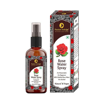 Rose Water for Makeup Remover - 100ml | Skin Refreshing | Make up Remover | 100% Rose Distilled Water | Gulab Jal | 100 % Natural | Buy 1 Get 1 Free