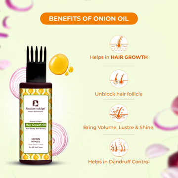 Hair Growth Combo Kit - With Rosemary Essential oil Activator 10ml & Onion-Bhringraj Hair Growth Oil 100 ml