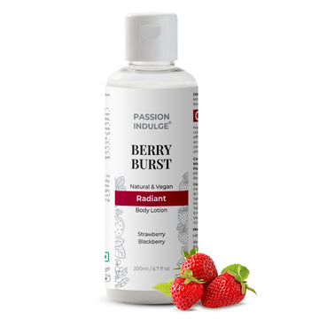 Berry Burst Body Lotion | Reviving Skin | Glowing Skin | Natural & Vegan 200ml (Buy1  Get1 Free)