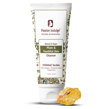 Eternia NuSkin Cleanser 100ml For Youthful Skin, Anti-Aging | Anti-Wrinkle | Reduces Fine Lines & Wrinkles | Skin Hydration & Nourishes | Healthy Skin With Plant Collagen, Hyaluronic Acid & Frankincense | Natural