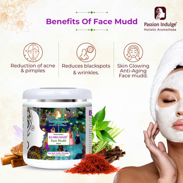 Professional Face Mudd KUMKUMADI PRO - 500 gm | Face mask for Glowing skin