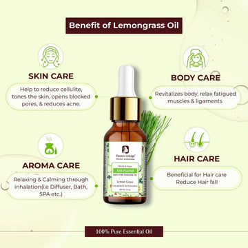 Candle Diffuser | Aromatherapy Diffuser with FREE Pure Lemongrass Essential oil | Natural Aroma Diffuser for Offices, Homes & Spa