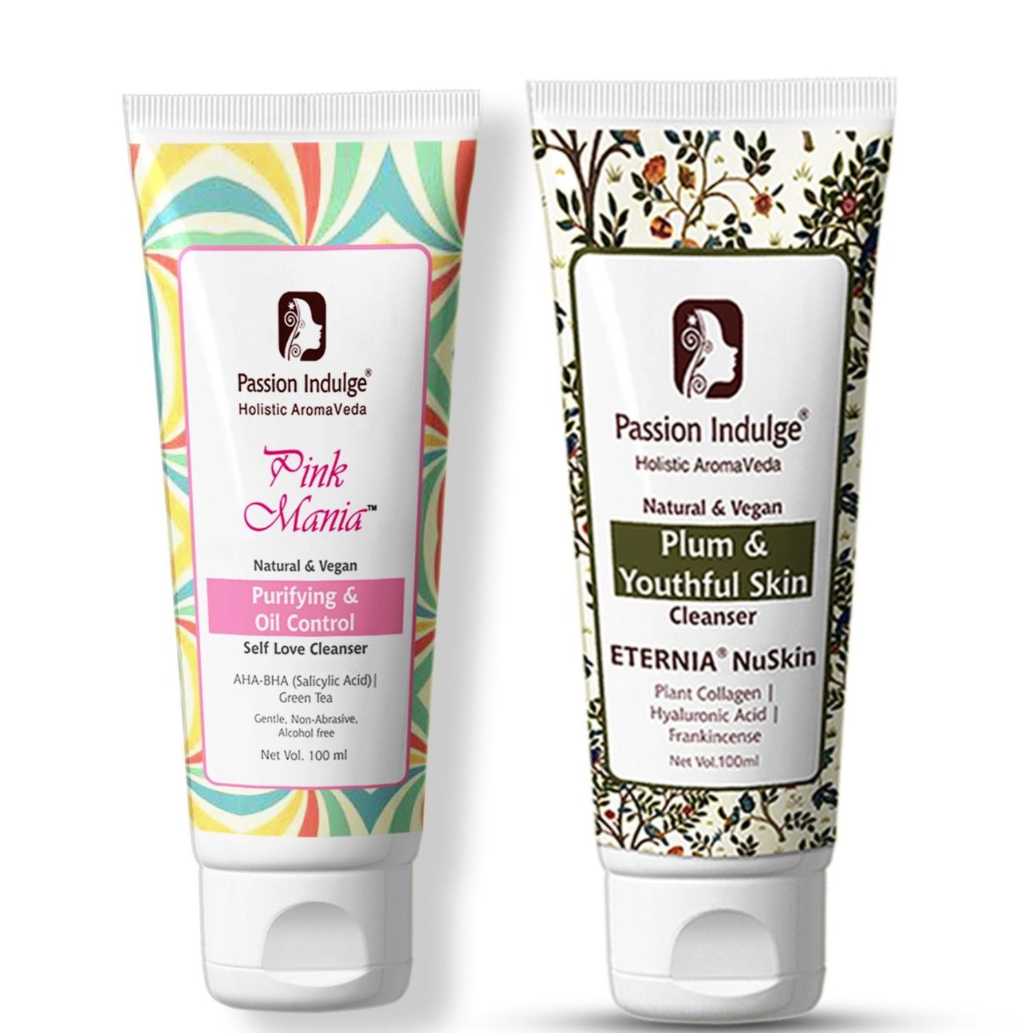 Mother & Daughter Set of 2 Cleanser | Glow Together : Nuskin Anti-Aging & Pinkmania Acne Skincare Duo - passionindulge