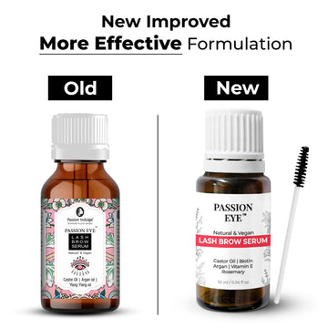 Eye serum for Growth of Eye Lashes and Eye Brow | Eyelash Oil | Eye Brow Oil | Eye Brow Enhancer | Castor Oil for Eye Brow & Eyelashes | 100% Natural Eye Lash & Eye Brow Oil | Natural & Vegan 10ML