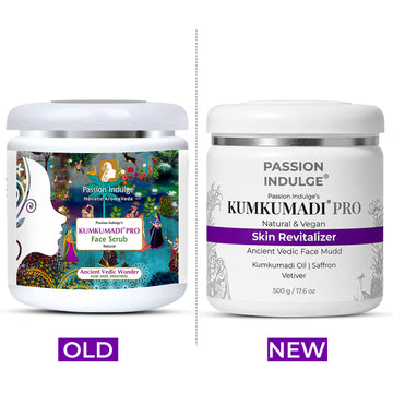Professional Face Mudd KUMKUMADI PRO - 500 gm | Face mask for Glowing skin