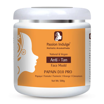 Professional Face Mudd PAPAIN D10 PRO- 500 gm |Face Mask for Tan removal