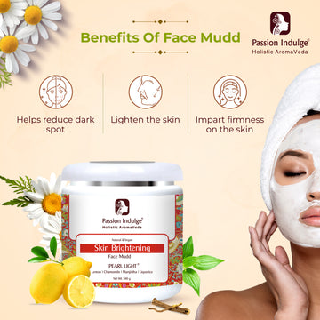 Professional Face Mudd PEARL LIGHT PRO-500 gm | Fack mask for skin brightening