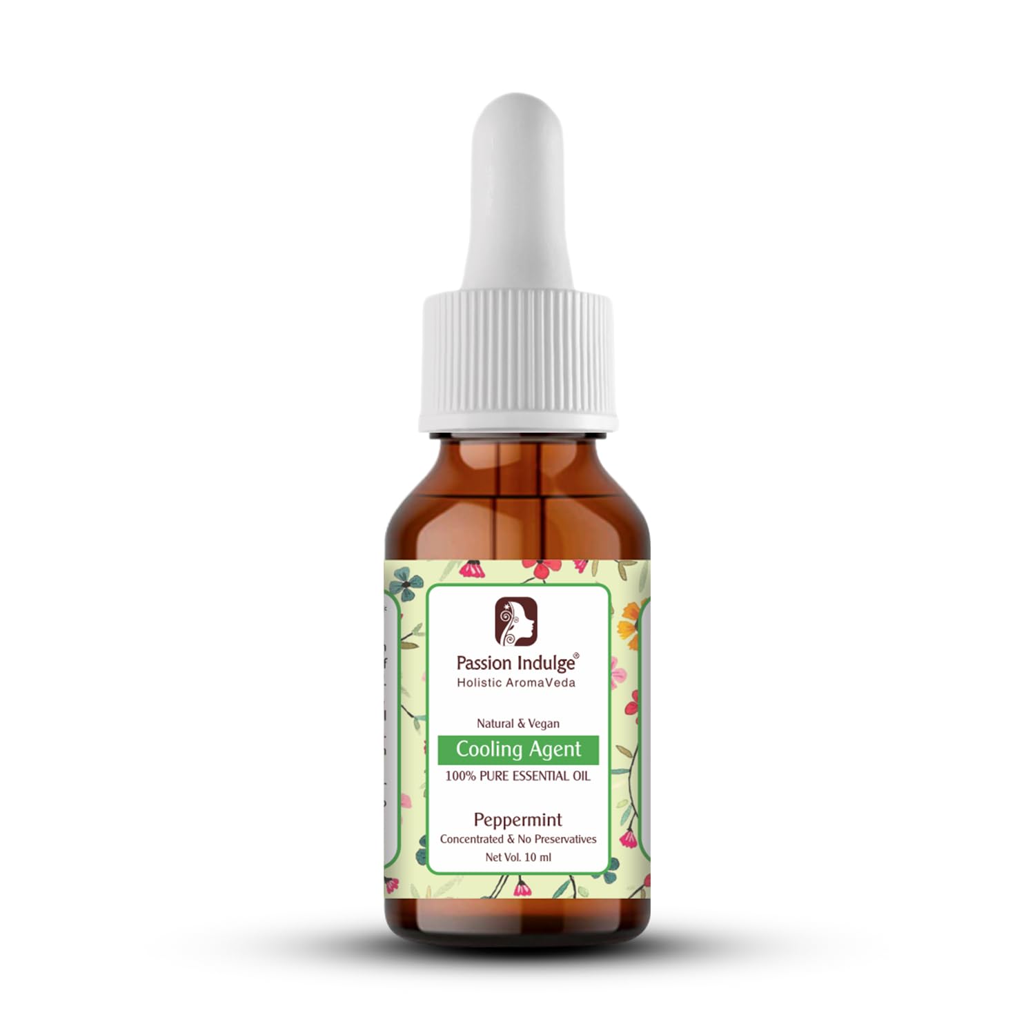 Peppermint Essential Oil 10ml for Reduces Redness, Irritation, Itchiness and Cooling Effect on Skin | Natural & Vegan - passionindulge