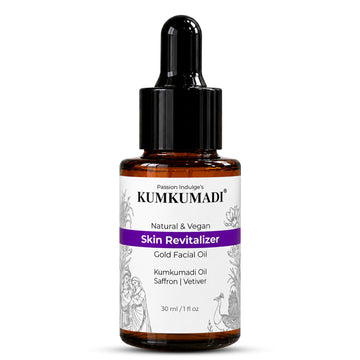 Kumkumadi Oil for Face – 30ml | Ayurvedic Kumkumadi Tailam for Glowing Skin | With Saffron, Vetiver & 16 Herbs | Anti-Aging, Skin Glowing| Natural & Vegan Face Oil
