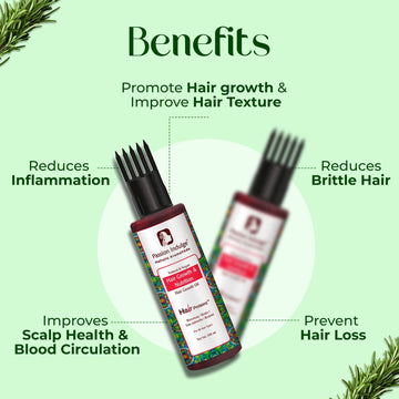 Rosemary Hair Growth oil & Anti-Hair fall Conditioning shampoo - HAIR PROTEINZ Anti-Hair fall Haircare Combo