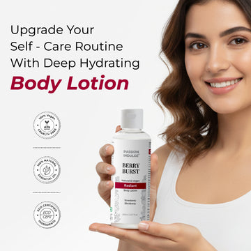 Berry Burst Body Lotion | Reviving Skin | Glowing Skin | Natural & Vegan 200ml (Buy1  Get1 Free)