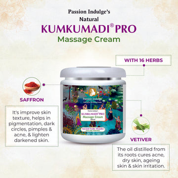 Professional Skin glowing Face Massage Cream- KUMKUMADI PRO - 500 gm | Get Glowing Skin