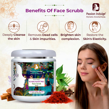 Professional Skin glowing Face Scrub - KUMKUMADI PRO - 500 gm | Get Glowing Skin