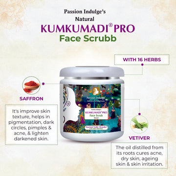 Professional Skin glowing Face Scrub - KUMKUMADI PRO - 500 gm | Get Glowing Skin