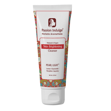 Pearl Light Cleanser 100ml For Dark Spots Reduction | Skin Brightening & Lightening  | Glowing Skin | Natural & Vegan | Ayurvedic