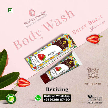 Berry Burst Body Wash | Reviving & Nourishes the skin | Natural & Vegan 200ml (Buy1 Get1 Free)