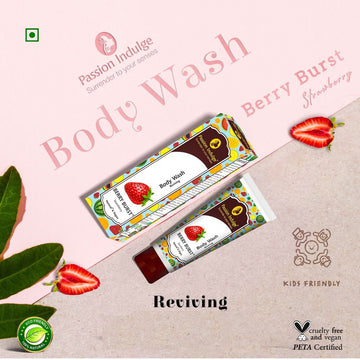 Papain & Berry Burst Body Wash | Reviving & Nourishes the skin | Natural & Vegan 200ml | Buy 1 Get 1 Free